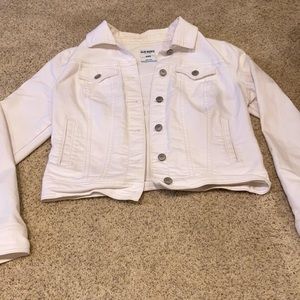 White Jean Jacket